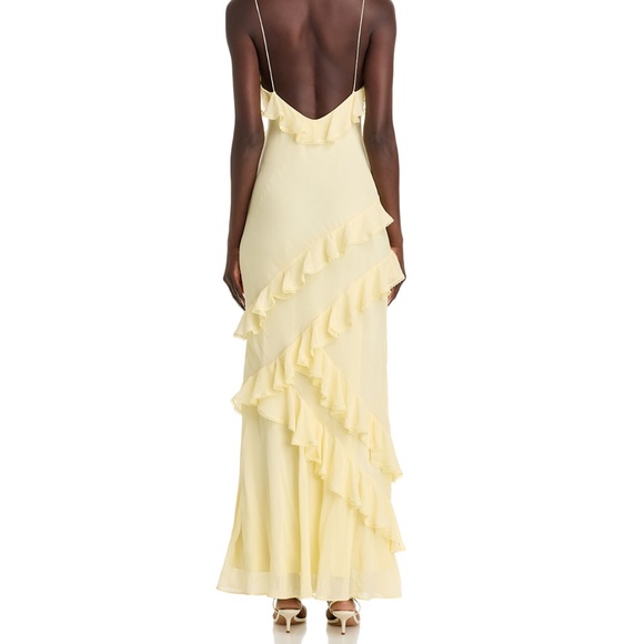 Love Shack Fancy Rialto Ruffle Trim Dress - Picture 3 of 7